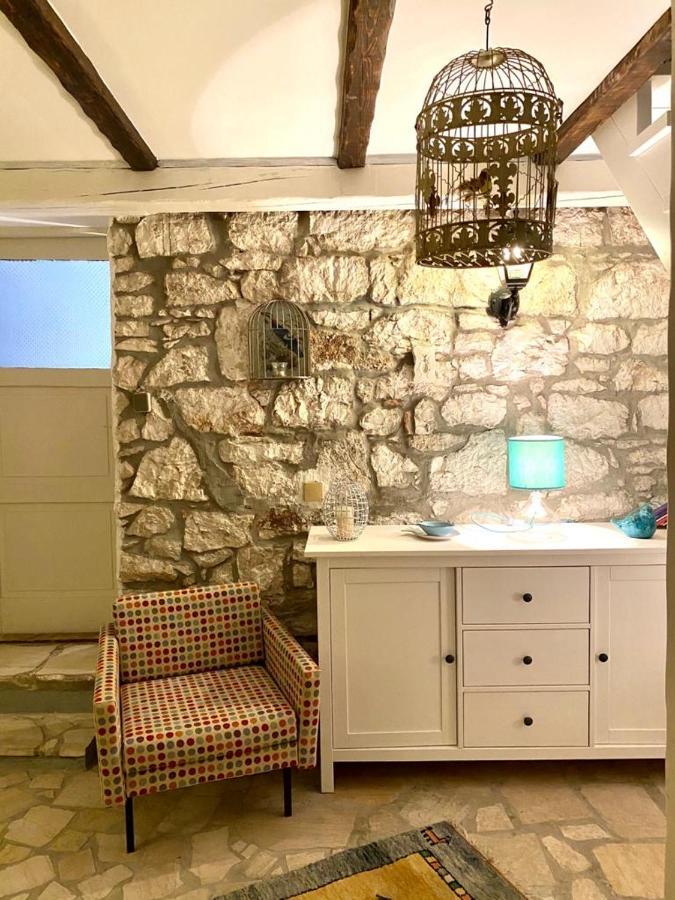 Steinhaus Mit Terrasse Apartment Rovinj Bagian luar foto