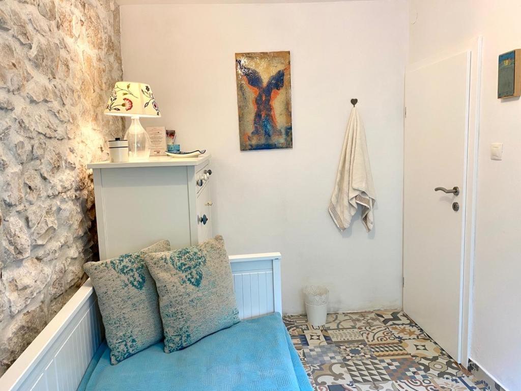 Steinhaus Mit Terrasse Apartment Rovinj Bagian luar foto